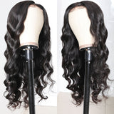 Klaiyi Wear & Go Pre Cut Body Wave Lace Closure Wig with Breathable Cap Wig Flash Sale