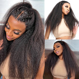 Extra 50% OFF | Klaiyi Kinky Straight Lace Front Wig Flash Sale