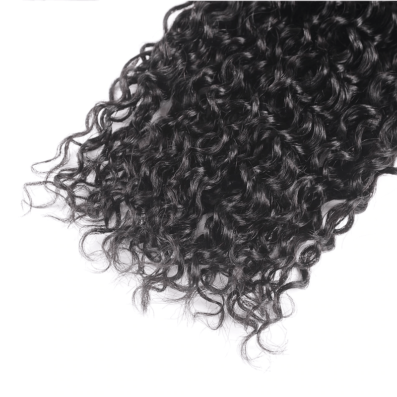 Klaiyi Remy Hair Brazilian Curly Hair Virgin Human Hair Weaves 3 Bundles/Pack Youth Series