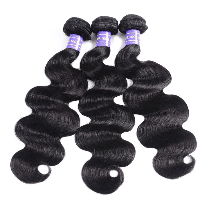 Klaiyi Hair Jerry Curly Remy Human Hair Weaving 3 Bundles Flash Sale