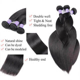 Klaiyi Remy Hair Brazilian Straight Hair 1 Bundle Deal 100% Human Hair Youth Series
