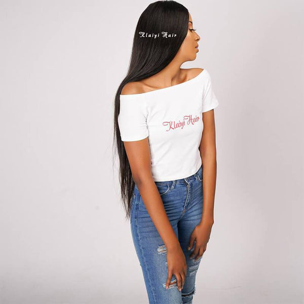 Peruvian Straight Hair 4 Bundles with Lace Closure Deals-Klaiyi Hair