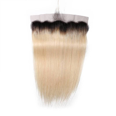 Klaiyi 1B/613 T color 13*4 Straight Lace Frontal Closure on Deals