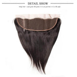 Indian Straight Hair 4 Bundles with Lace Frontal Closure Deals- Klaiyi Hair