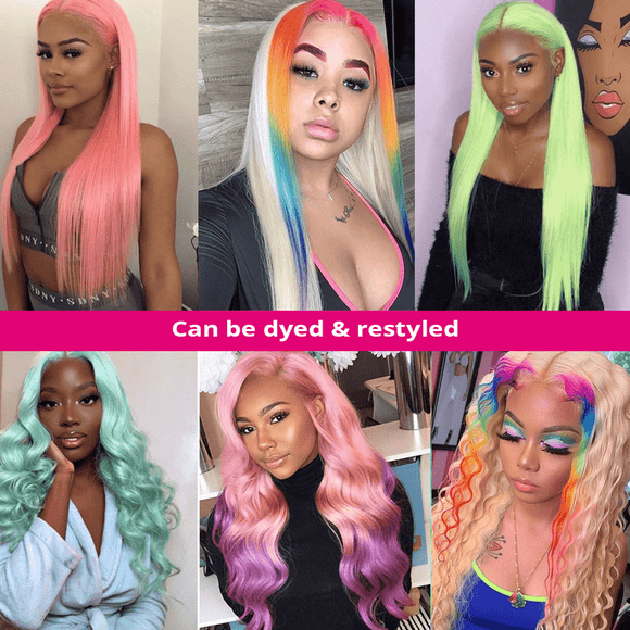 Klaiyi Honey Blonde Straight Hair Weave Bundles Color 613 Blonde Virgin Human Hair Weaving