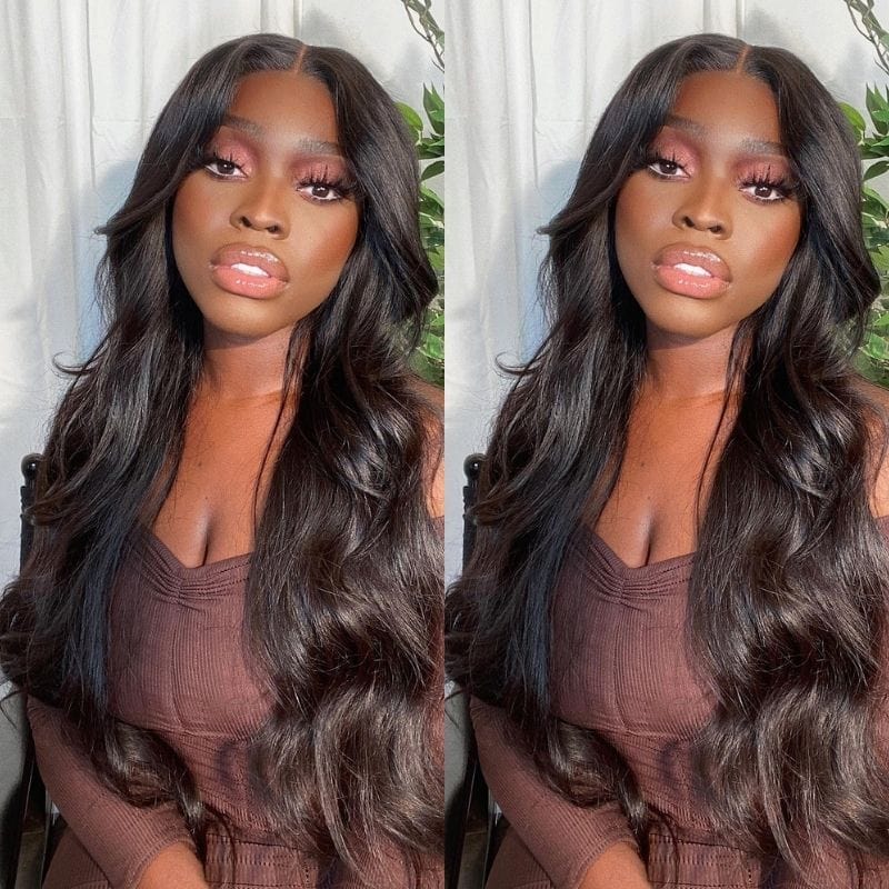 $100 OFF | Code: SAVE100 Real Scalp Body Wave Glueless U Part Wig