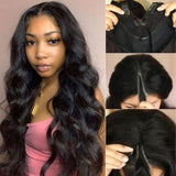 Hot Trends Glueless V Part Wigs Human Hair 10 Minutes Install Flash Sale