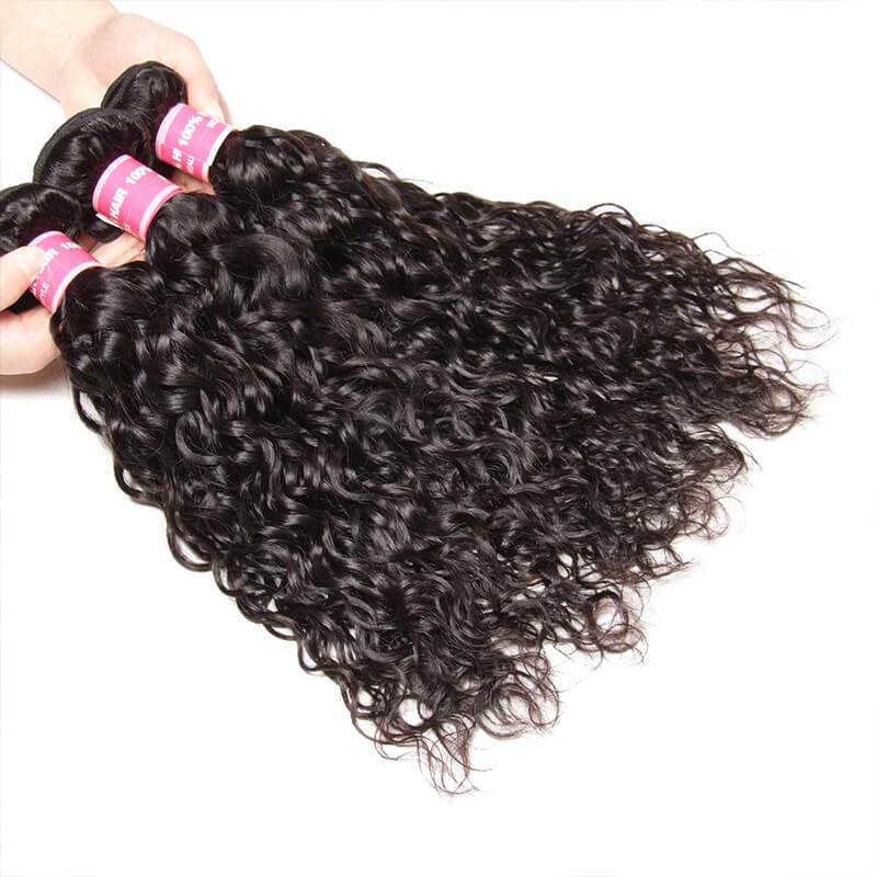 Klaiyi Hair 1 Bundle Water Wave Human Hair Weave Bundles Deals-Klaiyi Hair