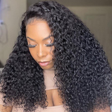 Buy 1 Get 1 Free,Code:BOGO | Klaiyi Jerry Curly U Part Wig Virgin Human Hair Real Scalp Great Protective