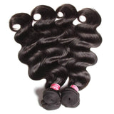 Klaiyi Hair 3 Bundles Body Wave Virgin Hair 100% Unprocessed Human Hair Extension Deals