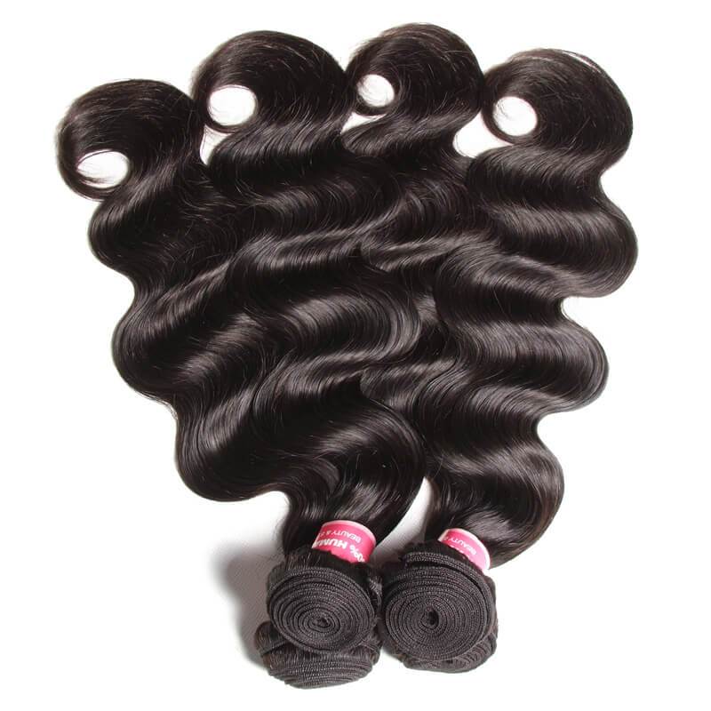 Klaiyi Hair 3 Bundles Body Wave Virgin Hair 100% Unprocessed Human Hair Extension Deals