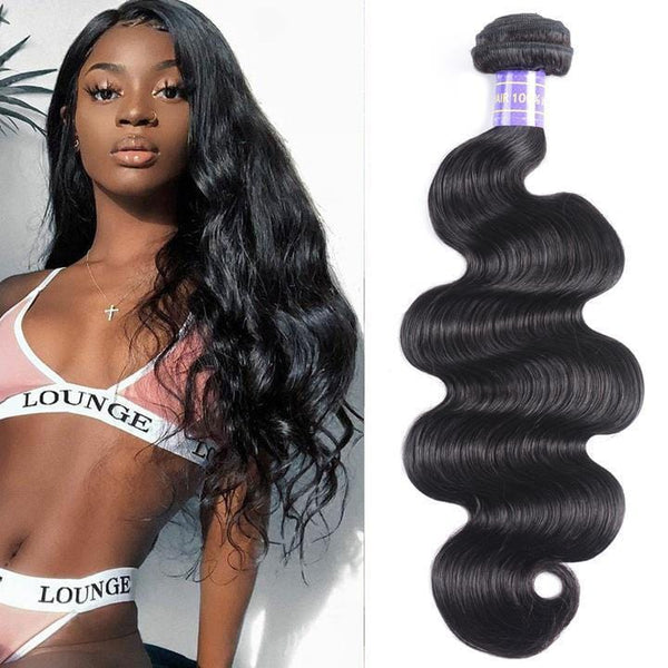 Klaiyi Remy Hair 1 Bundles Body Wave Deal 100% Human Virgin Hair Unprocessed Human Hair Youth Series