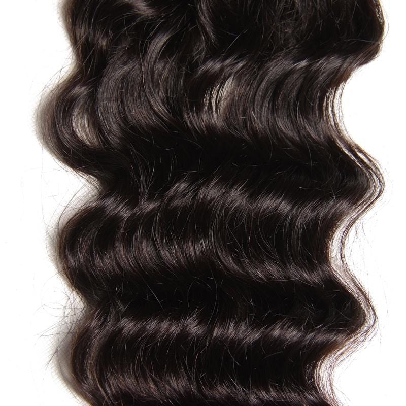 Klaiyi 4*4 Natural Wave Lace Closure 1 Piece