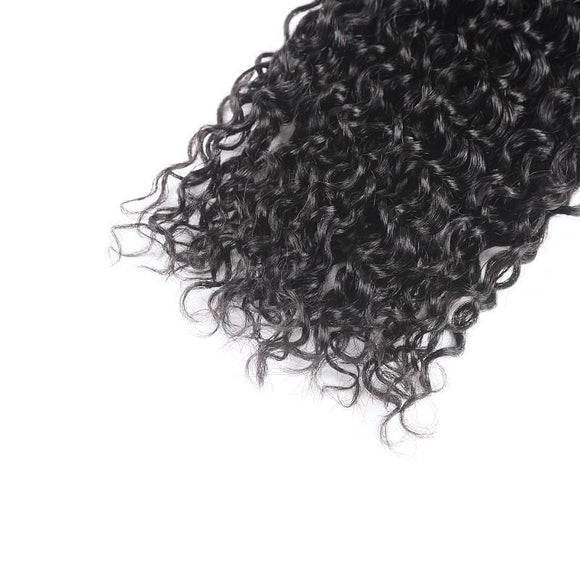 Klaiyi Remy Hair Brazilian 4 Bundles Curled Hair Weaves With Closure Youth Series 