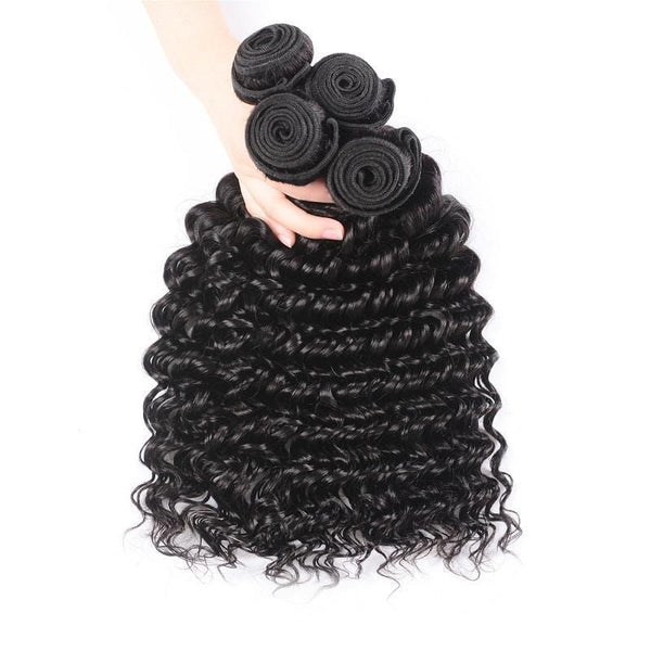 Klaiyi Remy Hair Brazilian Deep Wave 1 Bundle Deal 100% Human Hair Youth Series