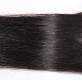 Klaiyi Straight Hair Human Virgin Hair Lace Closure