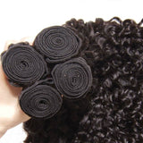 Klaiyi Hair 3pcs/lot Indian Jerry Curly Hair Human Hair Weft Deals