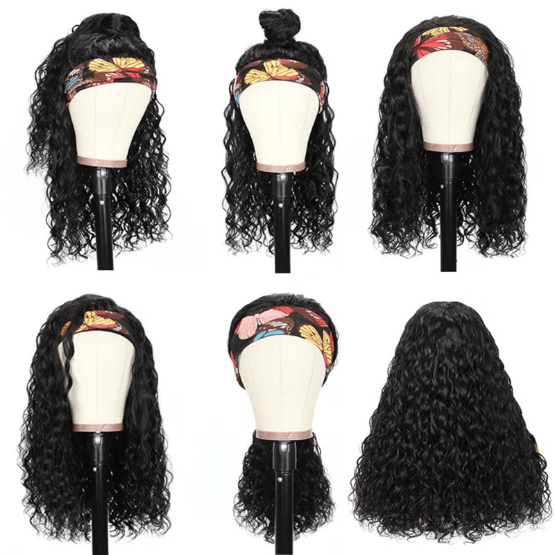 Flash Sale: Headband Water Wave Wig Low To $64.99，9pm Nyc Time Start, Only 2 Hours