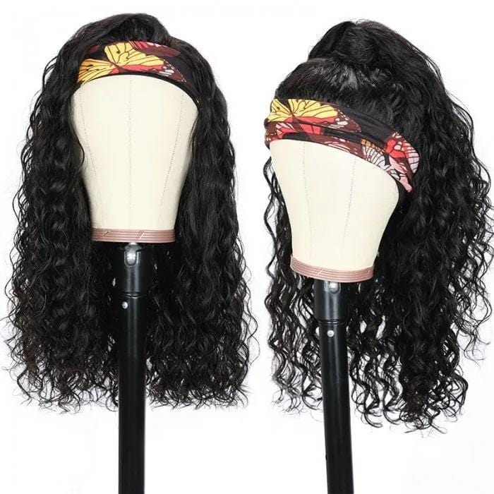 Flash Sale: Buy 1 Get 1 Free Headband Wigs Water Wave And Curly Hair Headband Wig Bulk Sale With Gifts