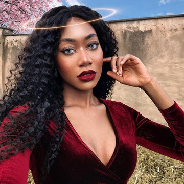 wet and wavy human hair bundles with closure