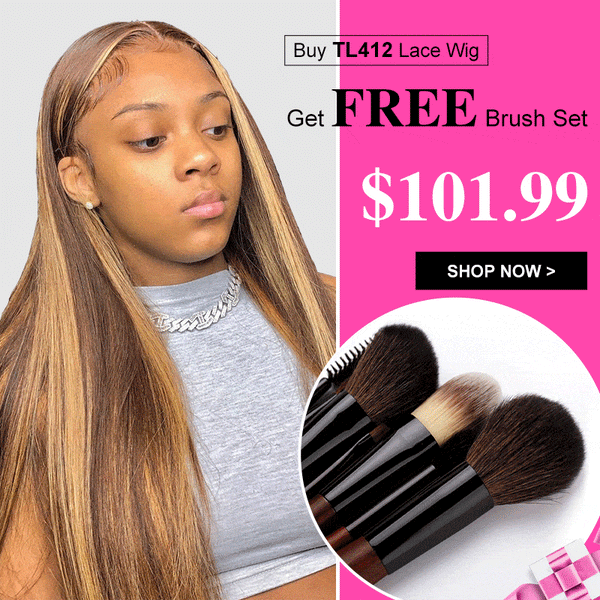 Highlight TL412 Wig Lace Part Wig Flash Sale & FREE Brush Set Giveaway
