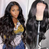 Buy 1 Get 1 60% OFF,Code:OFF60 | Klaiyi Virgin Human Hair Lace Closure Wig Body Wave Lace Frontal Wigs