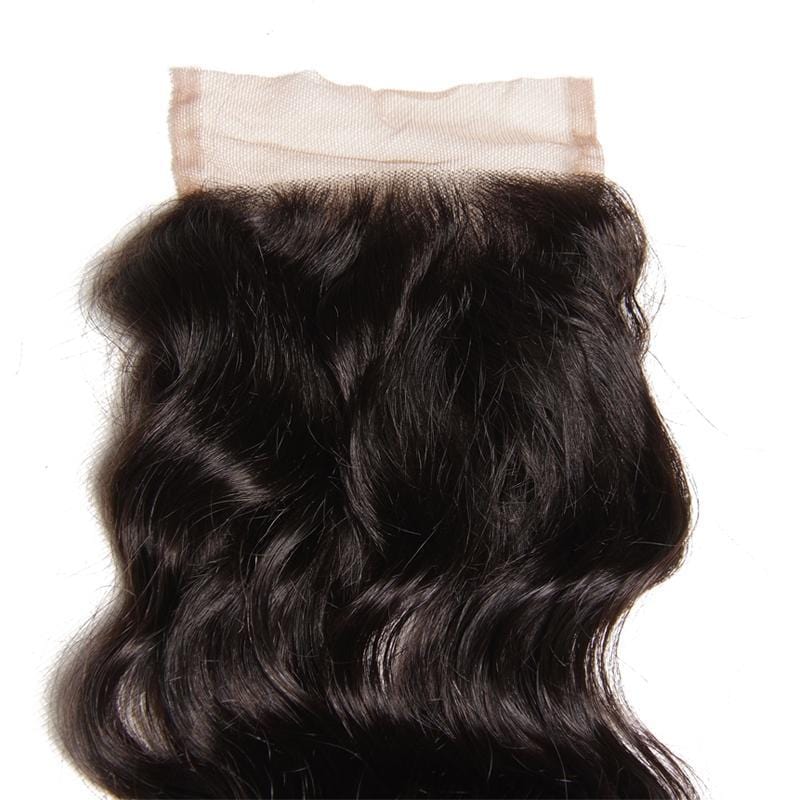 Klaiyi 4*4 Natural Wave Lace Closure 1 Piece