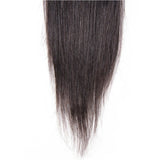 Klaiyi Straight Hair Human Virgin Hair Lace Closure