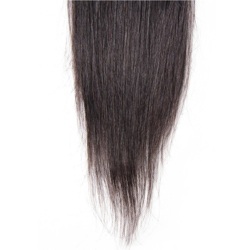 Klaiyi Straight Hair Human Virgin Hair Lace Closure